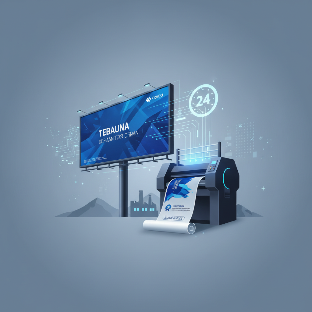 jasa cetak baliho 24 jam tasikmalaya illustration