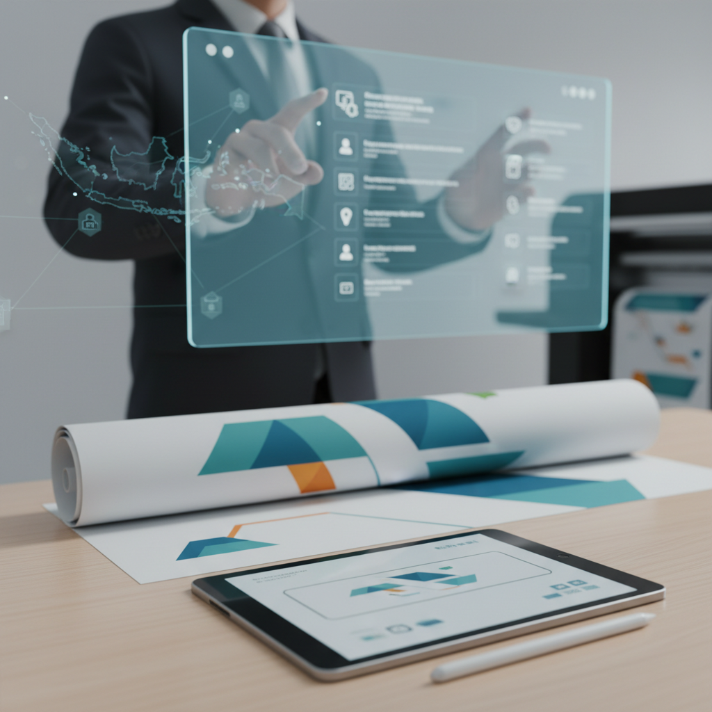 cetak spanduk murah Tasikmalaya illustration