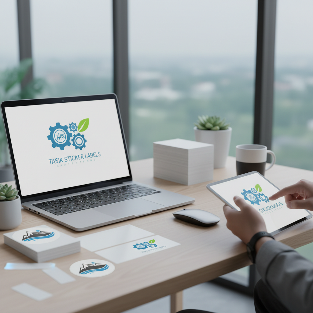 jasa cetak stiker label tasikmalaya illustration